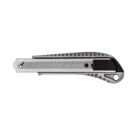 Westcott grey/black aluminum snap-off knife, 18mm E84028 221069