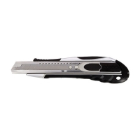 Westcott grey/black automatically retractable cutting knife, 18mm E84031 221070