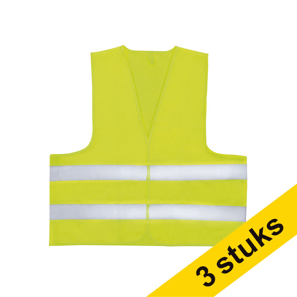 Westcott yellow safety vest (3-pack) 221099 - 1