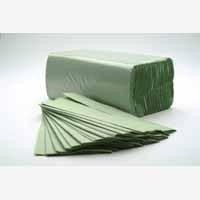 White Box Hand Towel, 1-Ply, green, pack of 2850, WX43094  246056 - 1