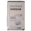 White box spiral shorthand notebook 80 sheets, 203mm x 127mm (10-pack)