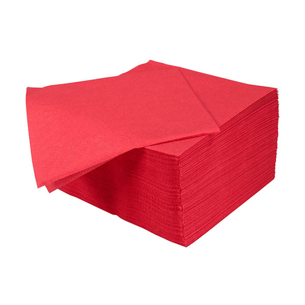 2-layer red napkins (250-pack) 423519 - 1