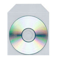 CD/DVD sleeves (plastic) | 100-pack 050550