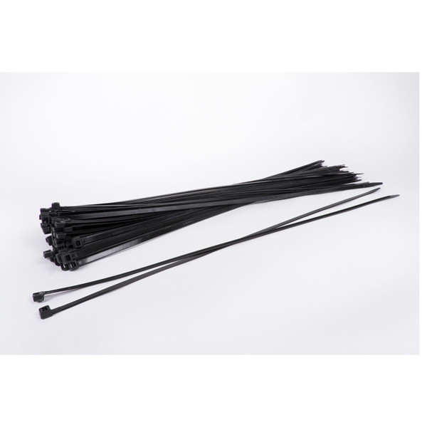 Cable ties / tiewrap (black) | 160 x 4.8mm | 100-pack 209397 - 1