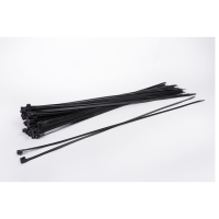 Cable ties / tiewrap (black) | 160 x 4.8mm | 100-pack 209397