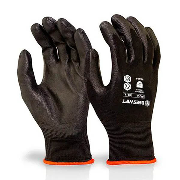 Click black gloves, size L | 10-pack 068838 - 1