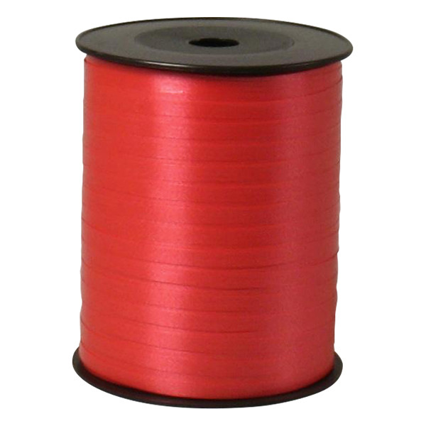White label Curling ribbon red, 10mm x 250m 710375 402903 - 1