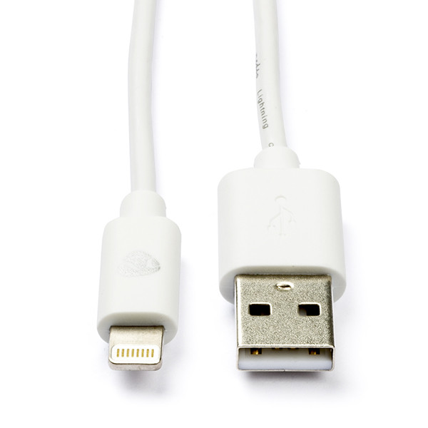 White label Nedis Apple iPhone Lightning to USB-A white charging cable, 1 metre CCGB39300WT10 CCGL39300WT10 CCGP39300WT10 N010901138 - 1