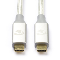 White label Nedis Apple iPhone USB-C to USB-C 3.2 white charging cable, 1 metre CCTB64020AL10 M010214188