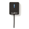 White label Nedis USB 2.0 compact hub (4 ports) UHUBU2410BK K030200022 - 2