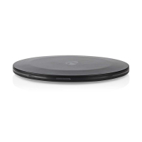 White label Nedis black wireless QI charger WCHAQ15W110BK 225513
