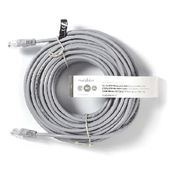 Network cable (20m) | Cat5e U/UTP | NoName grey 400268 - 2