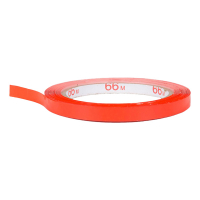 Red bag closing tape, 9mm x 66m (16 rolls)