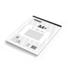 Simply A4 checkered notepad 5mm 60g, 100 sheets (5-pack)