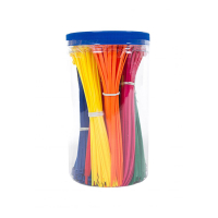 White label Tiewrap assorted cable ties, 200mm x 4.8mm (450-pack) 0990206 209401