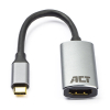 USB-C to HDMI gold-plated adapter, 0.15m