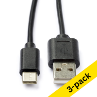 USB A to USB C cable, 2m | 3-pack 340005
