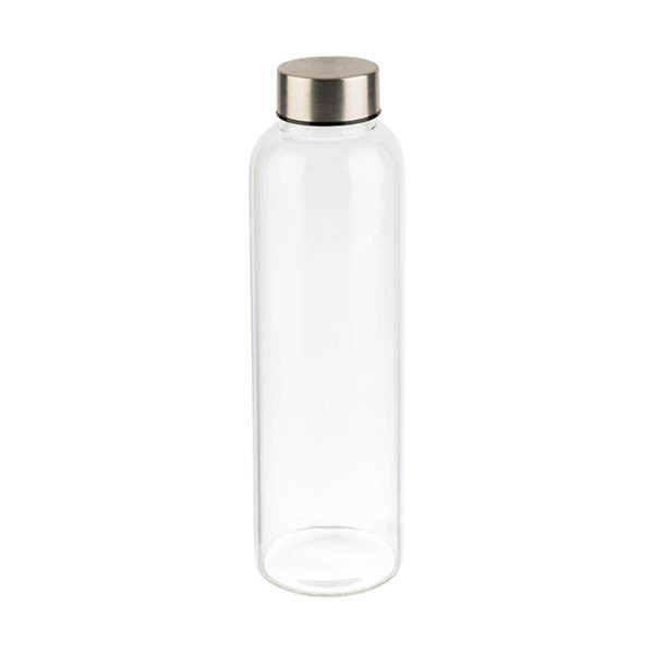 Water bottle 1L | transparent glass | APS 423480 - 1
