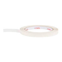 White label White bag closing tape, 9mm x 66m (16 rolls) 020.0065 423881