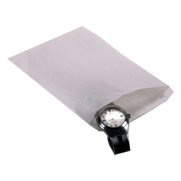 White label White unprinted paper haberdashery bags, 10cm x 16cm (1,000 bags) 260021 402914 - 1