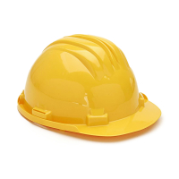 White label Yellow safety helmet 1060226001 SBU00051