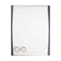 Whiteboard 28 x 21.5cm with curved frame | 123ink