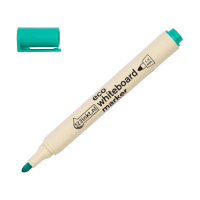 Whiteboard marker 1 - 3mm round tip | green | 123ink Eco 390590