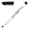 Whiteboard marker 1mm round | black | 123ink