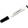 Whiteboard marker 2.0 - 3.0mm round | black | Q-Connect | 10-pack