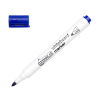 Whiteboard marker 2.5mm round tip | blue | 123ink 300023