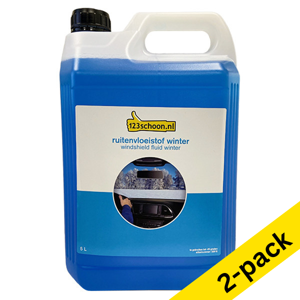 Windscreen wiper fluid, 5 litres | Winter -20° | 123ink | 2-pack SDR06066 - 1