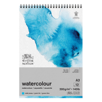 Winsor & Newton Classic A3 watercolor painting paper, 300gsm (12 sheets) 6662580 410593