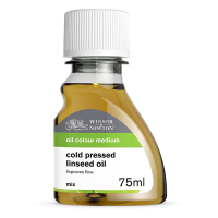 Winsor & Newton Cold Pressed Linseed Oil, 75ml 410375