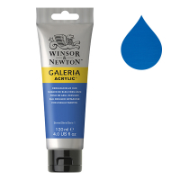 Winsor & Newton Galeria 138 cerulean blue hue acrylic paint, 120ml 2131138 410130