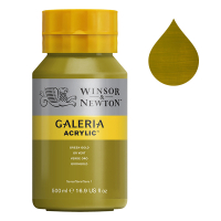 Winsor & Newton Galeria 294 green gold acrylic paint, 500ml 2150294 410077