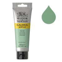 Winsor & Newton Galeria 435 pale olive acrylic paint, 120ml 410148
