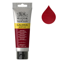 Winsor & Newton Galeria 466 permanent alizarin crimson acrylic paint, 120ml 2131466 410153