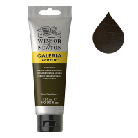 Winsor & Newton Galeria 554 raw umber acrylic paint, 120ml 2131554 410168