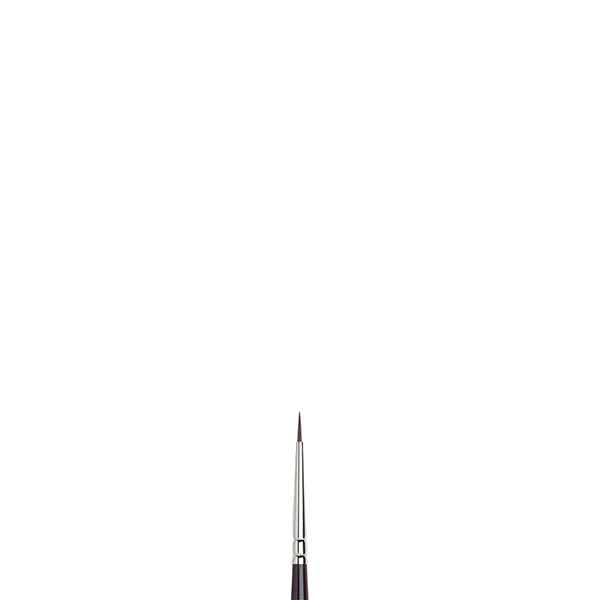Winsor & Newton Galeria Number 0 round acrylic paint brush 5734000 410236 - 1