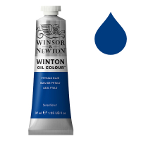 Winsor & Newton Winton 516 phthalo blue oil paint, 37ml 1414516 410282