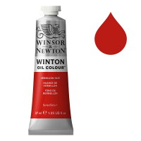 Winsor & Newton Winton 682 vermillion hue oil paint, 37ml 1414682 410292