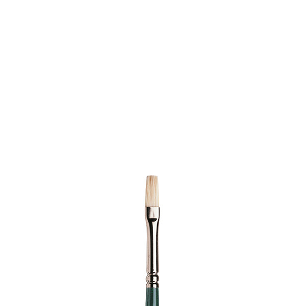 Winsor & Newton Winton Flat Oil Paint Brush (Number 2) 410437 - 1