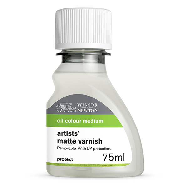 Winsor & Newton matte oil paint varnish, 75ml 2821733 410391 - 1