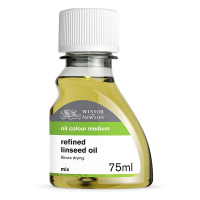 Winsor & Newton refined linseed oil, 75ml 2821748 410368