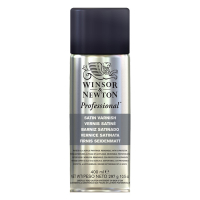 Winsor & Newton satin gloss oil paint varnish spray, 400ml 3041984 410415