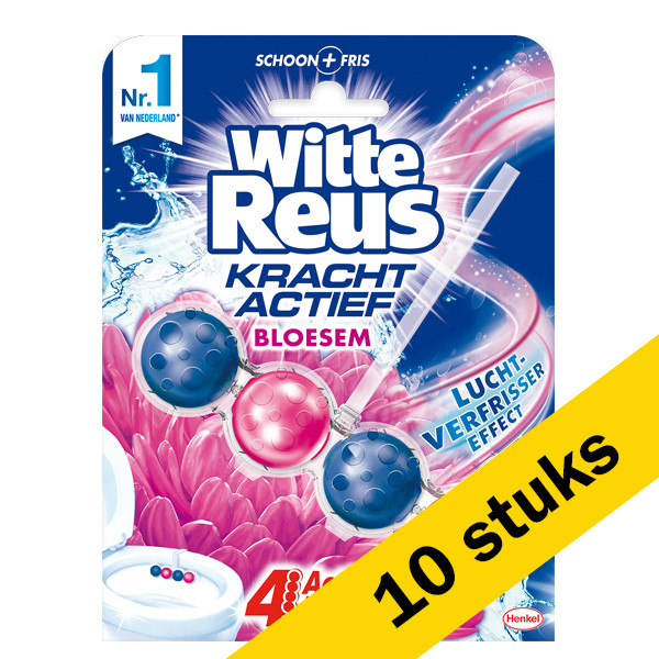 Witte Reus Blossom Active Boost toilet block, 50g (10-pack)  SRE00181 - 1