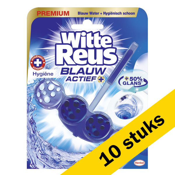 Witte Reus Blue Active Hygiene toilet block, 50g (10-pack)  SRE00185 - 1