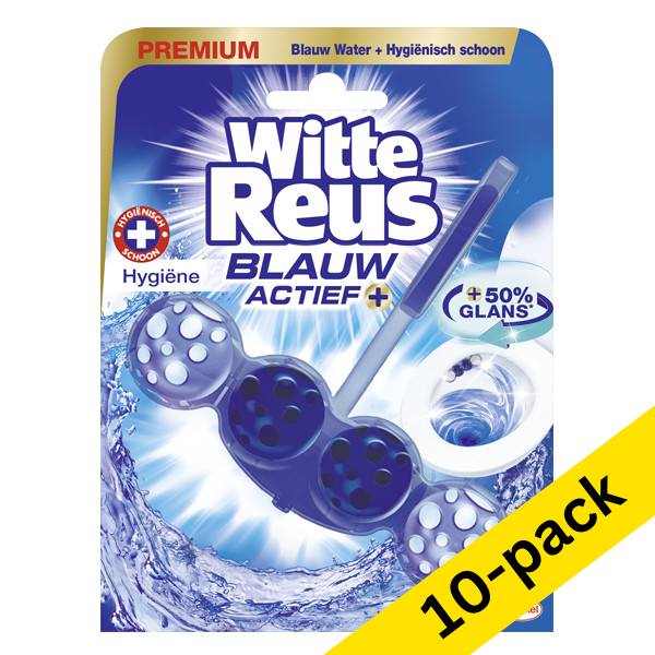 Toilet block 50g | Witte Reus Blue Active Hygiene | 10-pack SRE00185 - 1