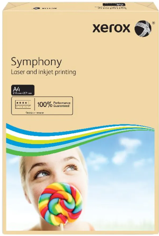 Xerox 003R93962 Symphony salmon pastel tints A4 ream, 80g (500 sheets) 003R93962 150517 - 1