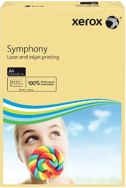 Xerox 003R93964 Symphony pastel ivory tints A4 ream, 80g (500 sheets) 003R93964 150518 - 1